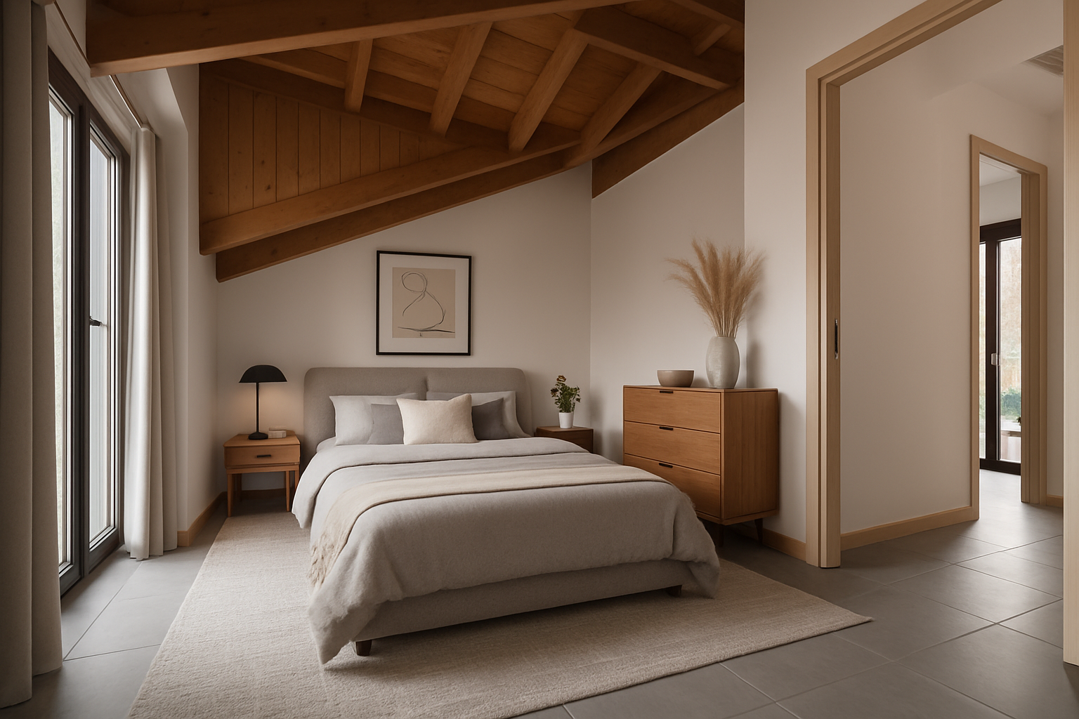 RENDERING CON ESEMPIO DI ARREDO