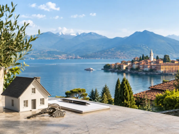Andamento mercato immobiliare Lago Maggiore